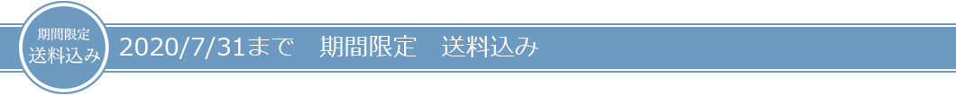 期間限定送料込み