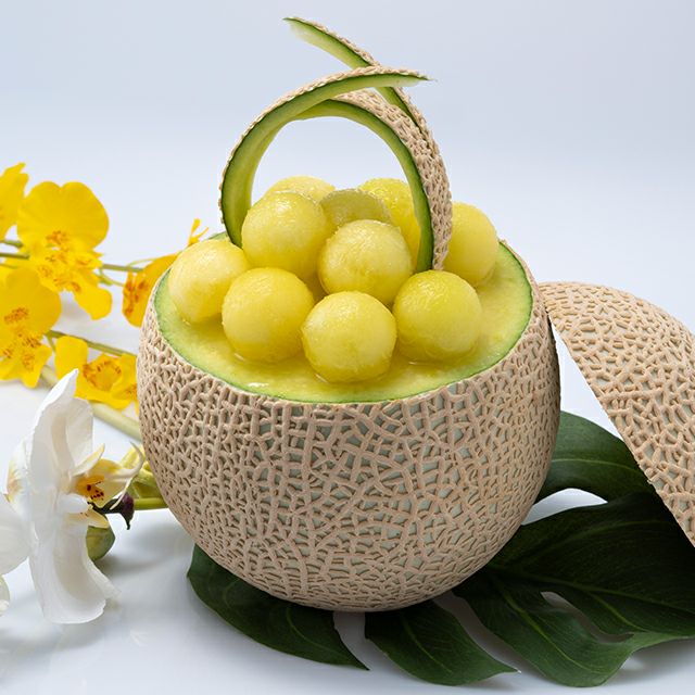 マスクメロン(桐箱)1個入(約1.5kg)No32 | 銀座千疋屋 マスクメロン(桐箱)1個入(約1.5kg)No32 | 銀座千疋屋
